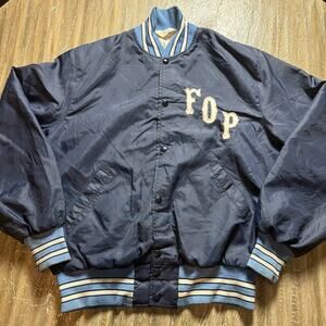 Vintage Fraternal Order Of Police Gem Sportswear Men’s Large Jacket